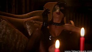 hey, nicole sheridan just punished her sneaky male slave...