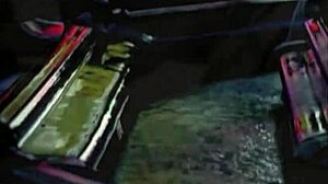 swinging sixties hairy pussy threesome in shadowy nostalgia