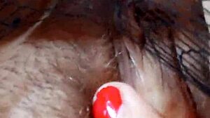 greta sets net for sensual mature beauty foot fetish play