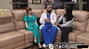 ditria rose freshman hitachi wand forces mandatory orgasm backstage pov