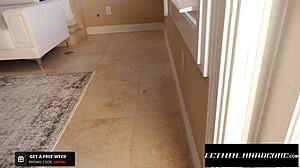 Lethalhardcore pigtailed babe slammed hard by stepdad