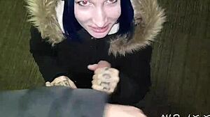 Street Seduction Leads to Hotel Fuck Quickie!