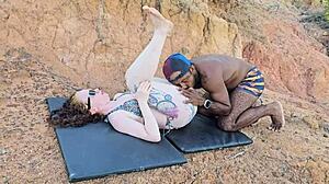 Mim Fucks Blonde's Huge Ass With BBC Creampie