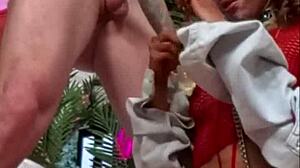 pervy kayle lebeau craves bryan gozzling's rough anal backstage