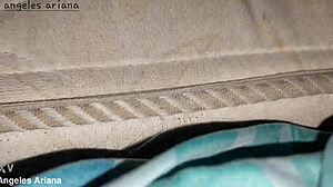 His dirty talk makes my cock explode hot