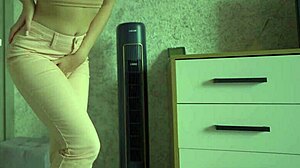 jeans soaked in desperate milf pee panties homemade urgency explosion