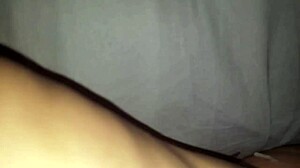 Husband wipes massive double cum shower off horny wife karina and lucas