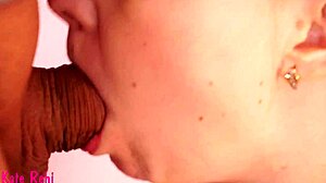 wanna see this juicy sloppy blowjob close-up end in creampie?