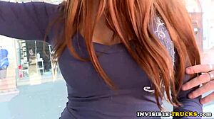 Who knew picking up this redhead led to car sex?