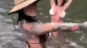 danae marie and lacey jane, wanna join our outdoor blowjob date?