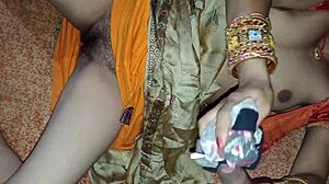 Desi indian maid bride gets fucked hard first time at ranch wedding