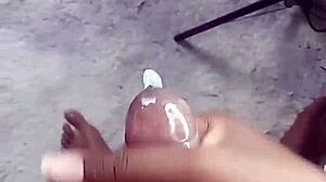 i blast cumshot in condom on sex machine to my hot labeto song