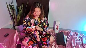 Hot Chubby Andrea Squirts Huge Cum Dripping With Honeyplaybox Machine