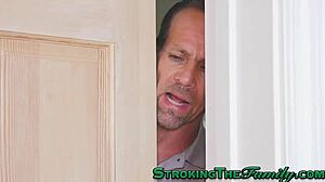 horny teen 18+ slams stepdad cock nonstop.