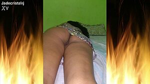 wanna see my wet shaved pussy tease hubby jade part 05?