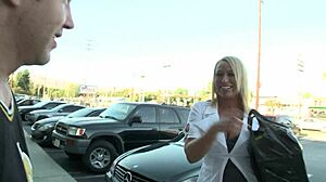 fucking hot blonde milf melanie monroe in stockings and heels