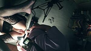 Amateur POV Milf Fuck Behind The Scenes