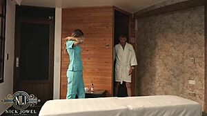 they deliver a teasing massage building to an erotic happy ending release