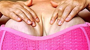 Huge tits tease boss before explosive cum countdown