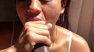 dreamy brunette givin' unfiltered blowjob amateur couple nysdel