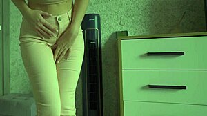 jeans soaked in desperate milf pee panties homemade urgency explosion