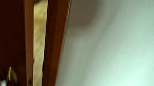 stepson spies horny milf's hairy pussy piss then pounds it hard