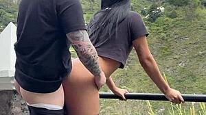 hot young colombian couple films risky public park doggystyle sex gone wrong