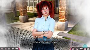 double homework mishap... dating cute redhead johanna got outta hand