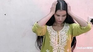 Pizza date turns intriguing with indian stepsis rough play