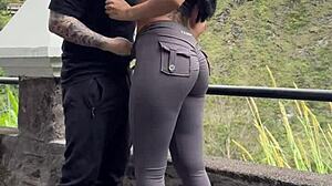 hot young colombian couple films risky public park doggystyle sex gone wrong