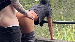 hot young colombian couple films risky public park doggystyle sex gone wrong