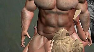 Handsome Hunk Heyward Pounds Busty Neighborhood Wife's Holes