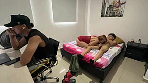 cojo duro a mi madrastra escondidas del marido... mejor sexo ever!