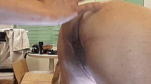 brazilian wife naughty anal with husband in house play