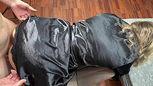 wet housewife pussy close-up doggy cock pounding pov