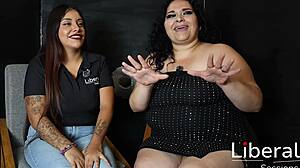 Sharon's Big Tits Milf Gloryhole Interview Adventure