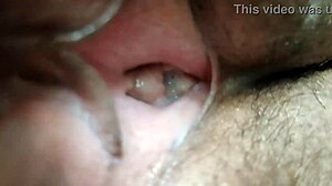 My indian housewife reveals her massive hairy tight wet pussy up close