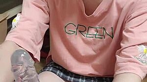 ting xuan shemale blowjob dildo has me hooked