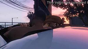 franklin picks up hooker in gta 5 for car sex game