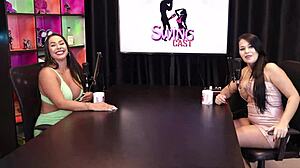 juh morena tifany swingers casting interview tattooed brazilian group tease sheer red part 2