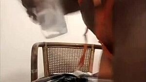 girl next door drips pussy juices on kitchen counter