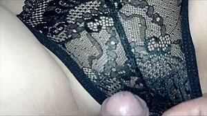 wanna cum all over my stepmom's sexy lingerie?