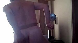 Bound Slave Endures Deepthroat Face Fucking Spanking Cum Gulp