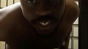 LLAMASR Cooks Big Black Cock Bananas Tits Kitchen!