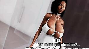 Lisa sanchez tests if white guys can really satisfy her urges