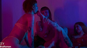 My soft soles get WORSHIPED by her hungry mouth 👅