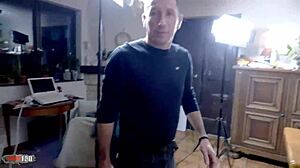 nikao grabs french whore hedone for rough pounding cum on tits