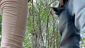 Weekend Woods Fuck Brazilian Neighbor Long Hair Small Waist