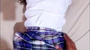 ay ay my chochito hurts! innocent mexican student fucks neighbor for gifts 😩🍑🎁