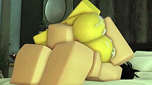 Noob Bikini Slut Pounded By Femboy Cock